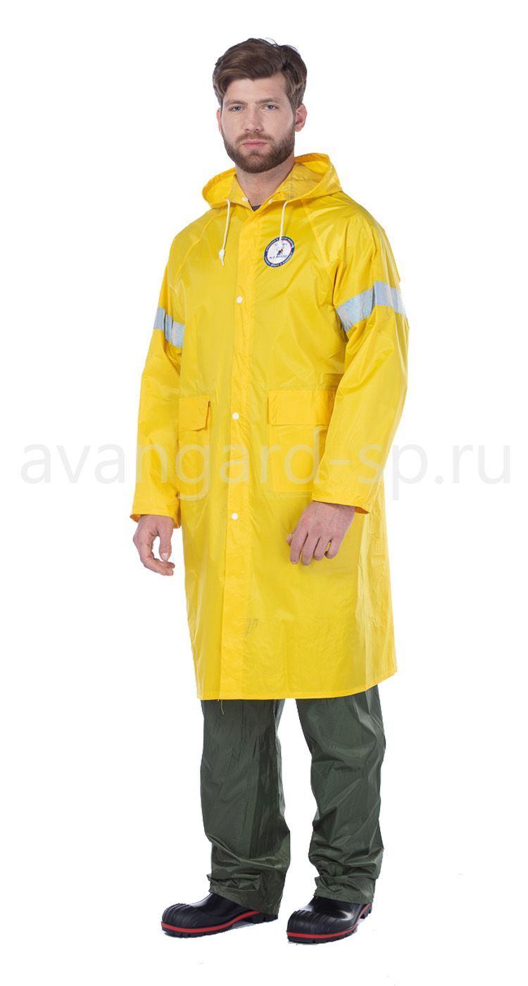 Плащ влагозащитный "Triton ultra" желтый cloak yellow цена