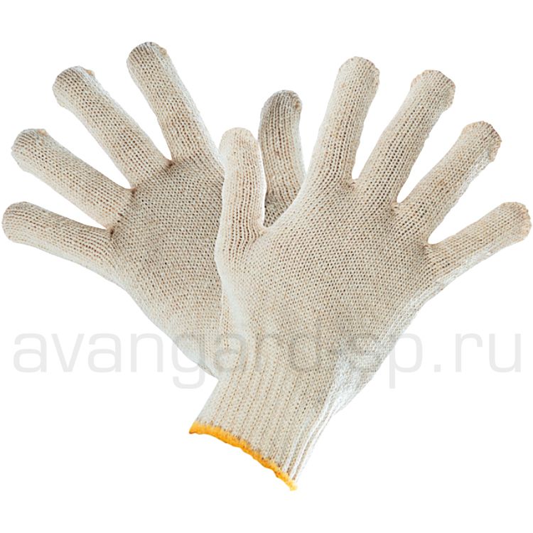 Перчатки х/б кругл. 5-и нитка р.22, 50гр. цена