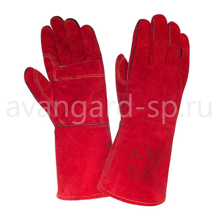 Краги спилк. с подкладкой усиленные 2Hands  цена