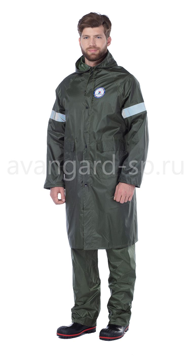 Плащ влагозащитный "Triton ultra" зеленый cloak dark green цена